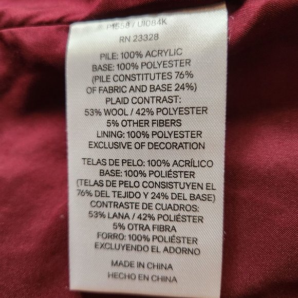 Ladies Pendleton Sherpa Jacket - Size Medium - Picture 5 of 5